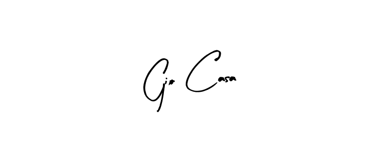 Design your own signature with our free online signature maker. With this signature software, you can create a handwritten (Arty Signature) signature for name Gio Casa. Gio Casa signature style 8 images and pictures png