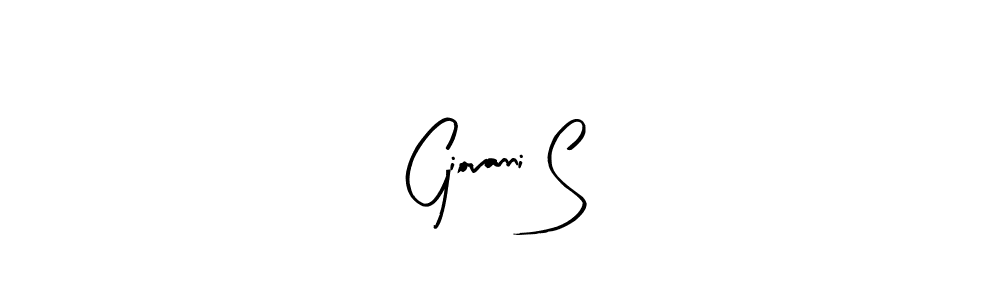 Arty Signature is a professional signature style that is perfect for those who want to add a touch of class to their signature. It is also a great choice for those who want to make their signature more unique. Get Giovanni S name to fancy signature for free. Giovanni S signature style 8 images and pictures png