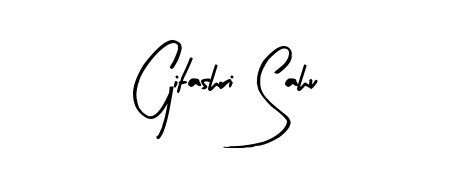 Enhance your business communications with Gitashri Sahu signature in Arty Signature lettering. Clean, modern, and universally compatible. Gitashri Sahu signature style 8 images and pictures png