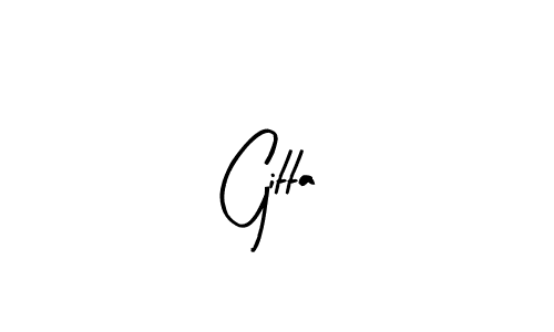 How to Draw Gitta signature style? Arty Signature is a latest design signature styles for name Gitta. Gitta signature style 8 images and pictures png