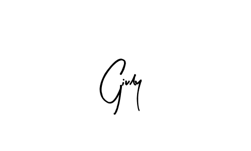 Giuly stylish signature style. Best Handwritten Sign (Arty Signature) for my name. Handwritten Signature Collection Ideas for my name Giuly. Giuly signature style 8 images and pictures png