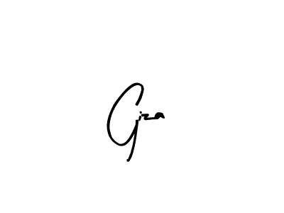 Giza stylish signature style. Best Handwritten Sign (Arty Signature) for my name. Handwritten Signature Collection Ideas for my name Giza. Giza signature style 8 images and pictures png