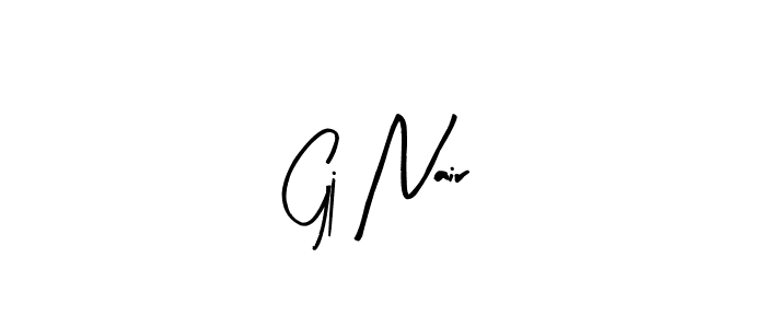 Here are the top 10 professional signature styles for the name Gj Nair. These are the best autograph styles you can use for your name. Gj Nair signature style 8 images and pictures png