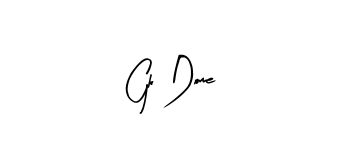 You can use this online signature creator to create a handwritten signature for the name Gk Dome. This is the best online autograph maker. Gk Dome signature style 8 images and pictures png