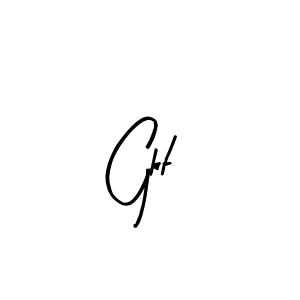 Use a signature maker to create a handwritten signature online. With this signature software, you can design (Arty Signature) your own signature for name Gkt. Gkt signature style 8 images and pictures png