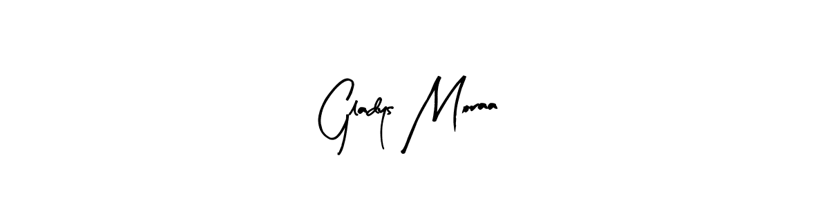 How to make Gladys Moraa name signature. Use Arty Signature style for creating short signs online. This is the latest handwritten sign. Gladys Moraa signature style 8 images and pictures png