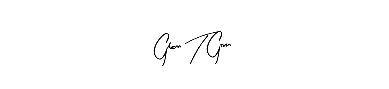 Once you've used our free online signature maker to create your best signature Arty Signature style, it's time to enjoy all of the benefits that Glenn T Gsrin name signing documents. Glenn T Gsrin signature style 8 images and pictures png
