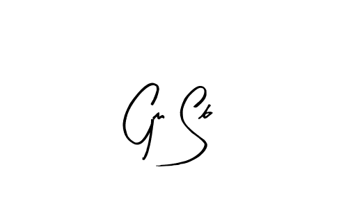 How to make Gm Sb name signature. Use Arty Signature style for creating short signs online. This is the latest handwritten sign. Gm Sb signature style 8 images and pictures png