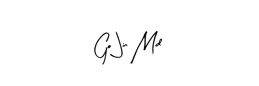 You can use this online signature creator to create a handwritten signature for the name Go Jin Md. This is the best online autograph maker. Go Jin Md signature style 8 images and pictures png