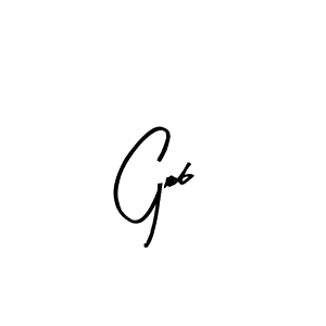 Design your own signature with our free online signature maker. With this signature software, you can create a handwritten (Arty Signature) signature for name Gob. Gob signature style 8 images and pictures png