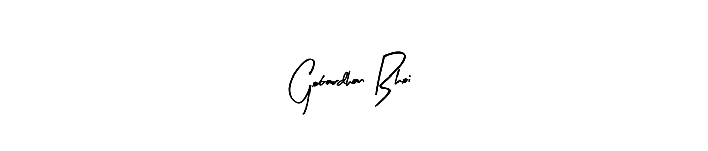 See photos of Gobardhan Bhoi official signature by Spectra . Check more albums & portfolios. Read reviews & check more about Arty Signature font. Gobardhan Bhoi signature style 8 images and pictures png