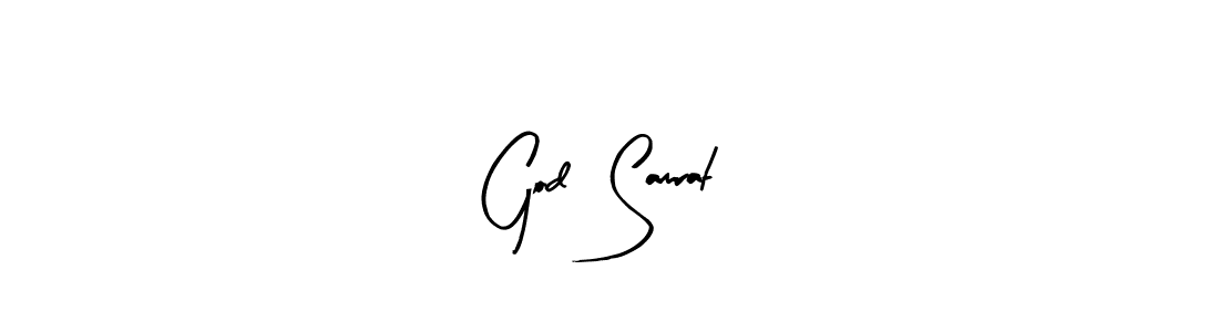 The best way (Arty Signature) to make a short signature is to pick only two or three words in your name. The name God  Samrat include a total of six letters. For converting this name. God  Samrat signature style 8 images and pictures png
