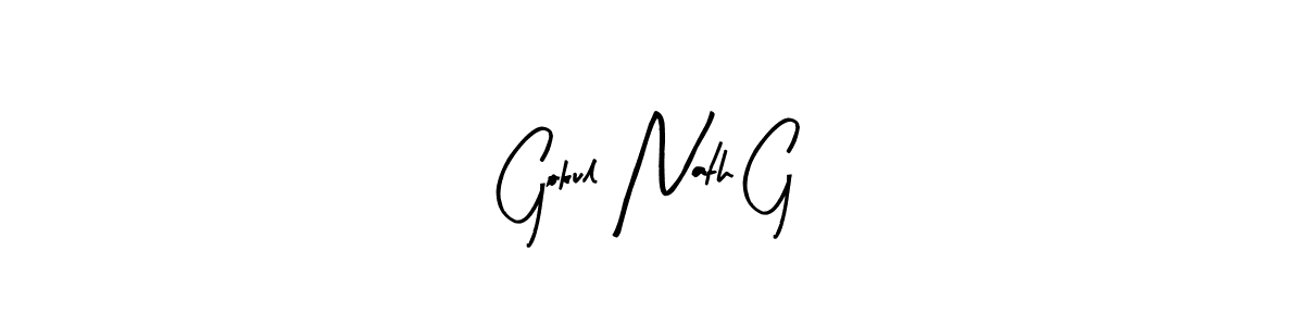 You can use this online signature creator to create a handwritten signature for the name Gokul Nath G. This is the best online autograph maker. Gokul Nath G signature style 8 images and pictures png
