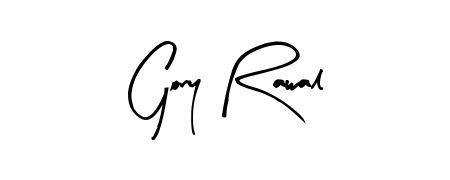 Discover the perfect balance of readability and style for Gony Rawal with Arty Signature font. Create your dream signature today. Gony Rawal signature style 8 images and pictures png