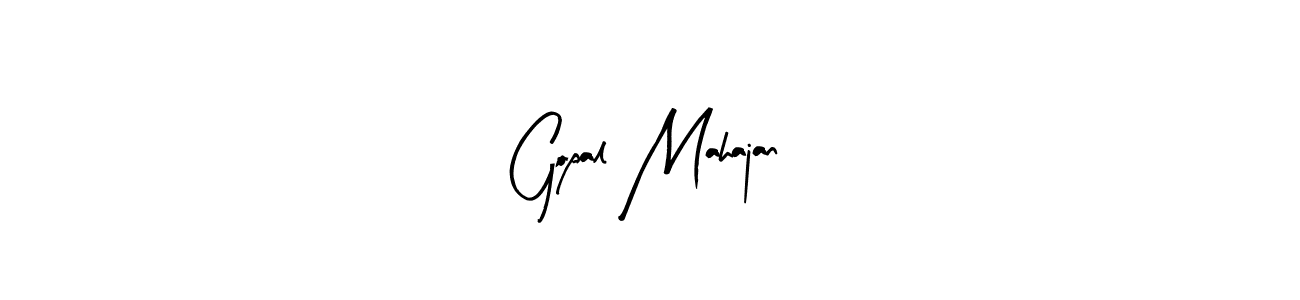 Similarly Arty Signature is the best handwritten signature design. Signature creator online .You can use it as an online autograph creator for name Gopal Mahajan. Gopal Mahajan signature style 8 images and pictures png