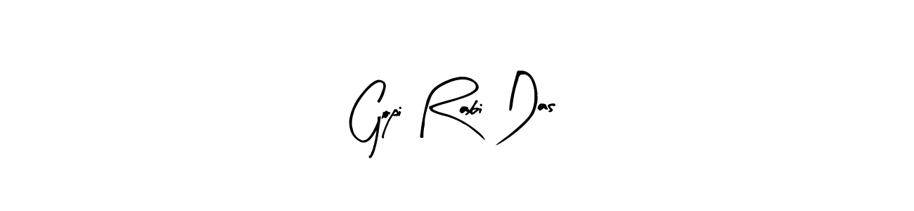 Design your own signature with our free online signature maker. With this signature software, you can create a handwritten (Arty Signature) signature for name Gopi Rabi Das. Gopi Rabi Das signature style 8 images and pictures png