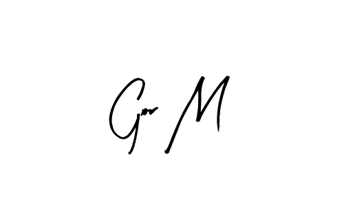 Use a signature maker to create a handwritten signature online. With this signature software, you can design (Arty Signature) your own signature for name Gor M. Gor M signature style 8 images and pictures png