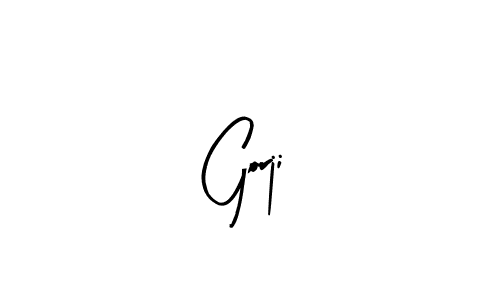 How to make Gorji name signature. Use Arty Signature style for creating short signs online. This is the latest handwritten sign. Gorji signature style 8 images and pictures png