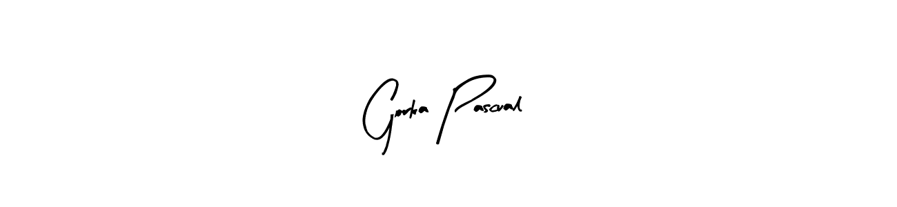 Similarly Arty Signature is the best handwritten signature design. Signature creator online .You can use it as an online autograph creator for name Gorka Pascual. Gorka Pascual signature style 8 images and pictures png