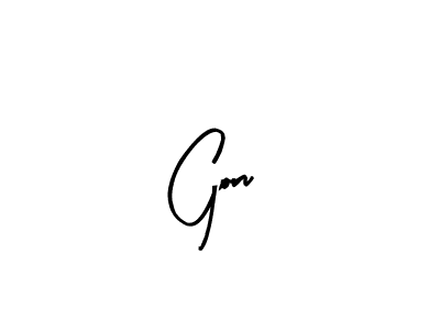 Goru stylish signature style. Best Handwritten Sign (Arty Signature) for my name. Handwritten Signature Collection Ideas for my name Goru. Goru signature style 8 images and pictures png