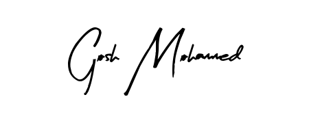 Turn your name Gosh Mohammed into a signature brand with Arty Signature styling. Download in standard PNG or transparent format anytime. Gosh Mohammed signature style 8 images and pictures png