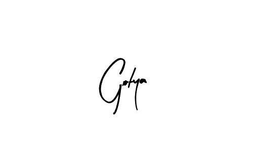 The best way (Arty Signature) to make a short signature is to pick only two or three words in your name. The name Gotya include a total of six letters. For converting this name. Gotya signature style 8 images and pictures png