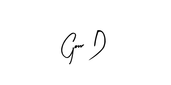 Once you've used our free online signature maker to create your best signature Arty Signature style, it's time to enjoy all of the benefits that Gour D name signing documents. Gour D signature style 8 images and pictures png