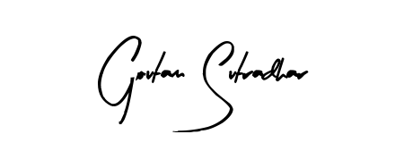 A stylish, flowing autograph style designed for name Goutam Sutradhar using Arty Signature typography. Perfect for digital creative projects. Goutam Sutradhar signature style 8 images and pictures png