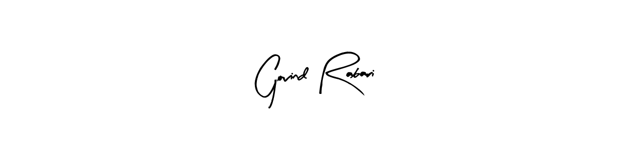 How to Draw Govind Rabari signature style? Arty Signature is a latest design signature styles for name Govind Rabari. Govind Rabari signature style 8 images and pictures png