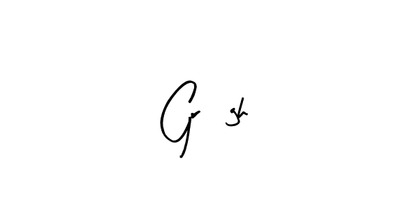 How to make Grègh name signature. Use Arty Signature style for creating short signs online. This is the latest handwritten sign. Grègh signature style 8 images and pictures png