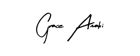 Use a signature maker to create a handwritten signature online. With this signature software, you can design (Arty Signature) your own signature for name Grace Amaki. Grace Amaki signature style 8 images and pictures png