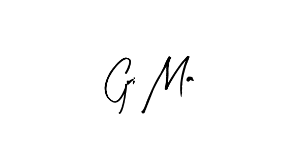 Make a beautiful signature design for name Gri Ma. With this signature (Arty Signature) style, you can create a handwritten signature for free. Gri Ma signature style 8 images and pictures png