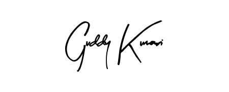 A dynamic signature style for Guddy Kumari using Arty Signature script. Designed to look authentic, handwritten, and professional. Guddy Kumari signature style 8 images and pictures png