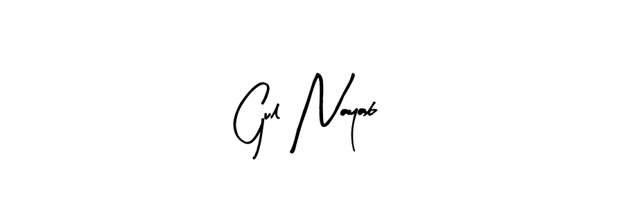 Create a beautiful signature design for name Gul Nayab. With this signature (Arty Signature) fonts, you can make a handwritten signature for free. Gul Nayab signature style 8 images and pictures png