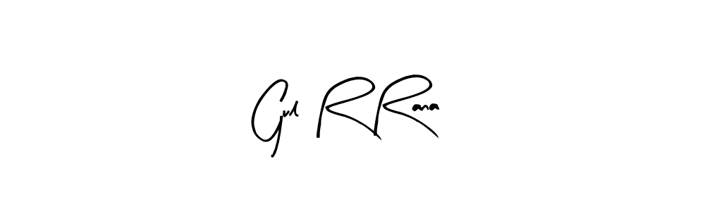 Best and Professional Signature Style for Gul R Rana. Arty Signature Best Signature Style Collection. Gul R Rana signature style 8 images and pictures png