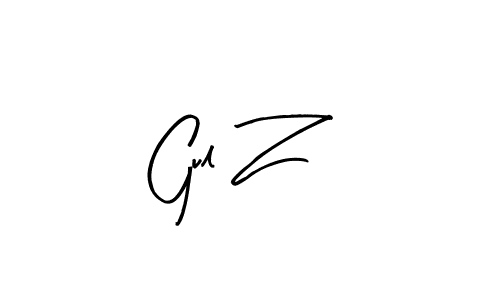 Also we have Gul Z name is the best signature style. Create professional handwritten signature collection using Arty Signature autograph style. Gul Z signature style 8 images and pictures png