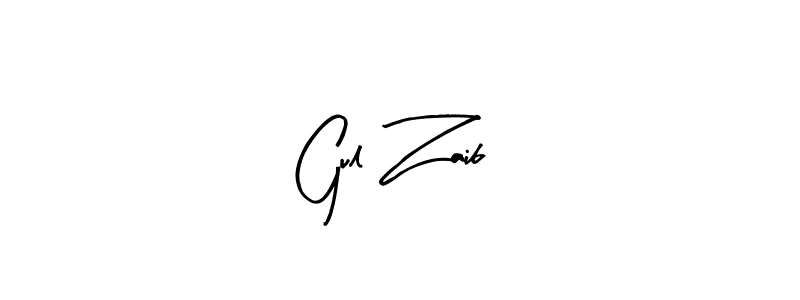 Arty Signature is a professional signature style that is perfect for those who want to add a touch of class to their signature. It is also a great choice for those who want to make their signature more unique. Get Gul Zaib name to fancy signature for free. Gul Zaib signature style 8 images and pictures png