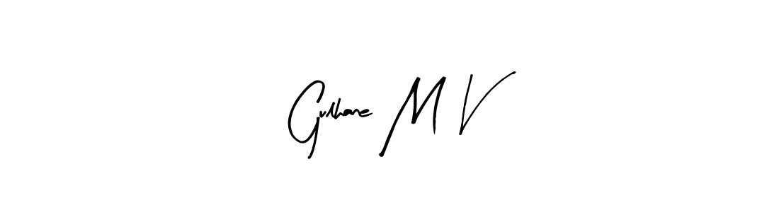 This is the best signature style for the Gulhane M V name. Also you like these signature font (Arty Signature). Mix name signature. Gulhane M V signature style 8 images and pictures png