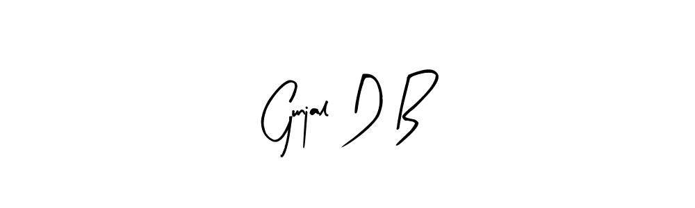 Make a short Gunjal D B signature style. Manage your documents anywhere anytime using Arty Signature. Create and add eSignatures, submit forms, share and send files easily. Gunjal D B signature style 8 images and pictures png
