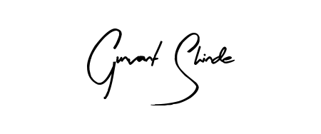 Design your own signature with our free online signature maker. With this signature software, you can create a handwritten (Arty Signature) signature for name Gunvant Shinde. Gunvant Shinde signature style 8 images and pictures png