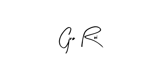 Also You can easily find your signature by using the search form. We will create Guo Rui name handwritten signature images for you free of cost using Arty Signature sign style. Guo Rui signature style 8 images and pictures png