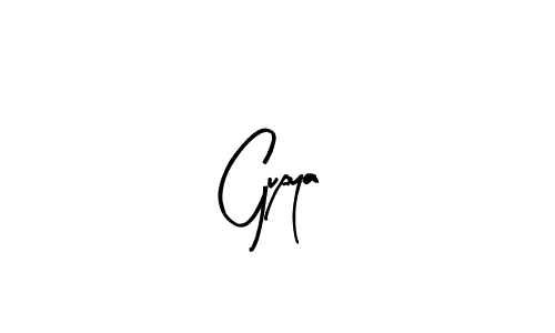 How to make Gupya name signature. Use Arty Signature style for creating short signs online. This is the latest handwritten sign. Gupya signature style 8 images and pictures png