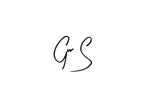 Design your own signature with our free online signature maker. With this signature software, you can create a handwritten (Arty Signature) signature for name Gur S. Gur S signature style 8 images and pictures png