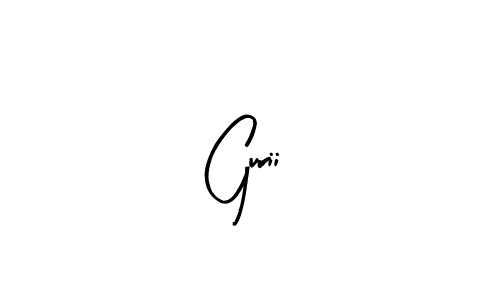 Design your own signature with our free online signature maker. With this signature software, you can create a handwritten (Arty Signature) signature for name Gurii. Gurii signature style 8 images and pictures png