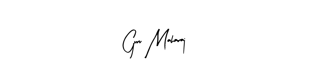 Also we have Guru Maharaj name is the best signature style. Create professional handwritten signature collection using Arty Signature autograph style. Guru Maharaj signature style 8 images and pictures png