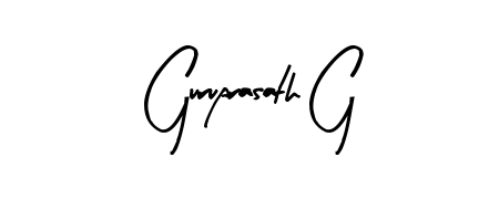 Turn your name Guruprasath G into a signature brand with Arty Signature styling. Download in standard PNG or transparent format anytime. Guruprasath G signature style 8 images and pictures png