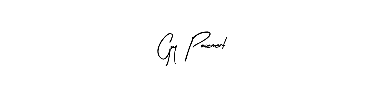 The best way (Arty Signature) to make a short signature is to pick only two or three words in your name. The name Guy  Paiement include a total of six letters. For converting this name. Guy  Paiement signature style 8 images and pictures png