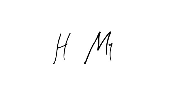 You can use this online signature creator to create a handwritten signature for the name Hà My. This is the best online autograph maker. Hà My signature style 8 images and pictures png