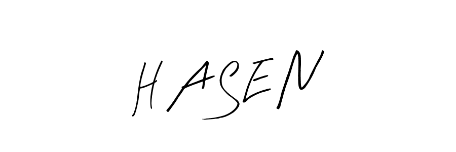 Use a signature maker to create a handwritten signature online. With this signature software, you can design (Arty Signature) your own signature for name H A S E N. H A S E N signature style 8 images and pictures png