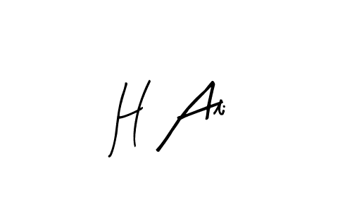 You should practise on your own different ways (Arty Signature) to write your name (H Ali) in signature. don't let someone else do it for you. H Ali signature style 8 images and pictures png